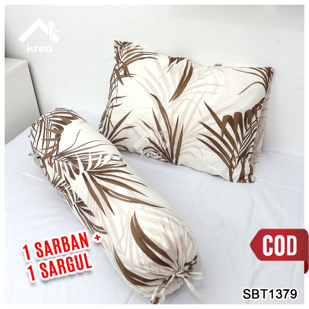 SARUNG BANTAL GULING MOTIF BAHAN KATUN