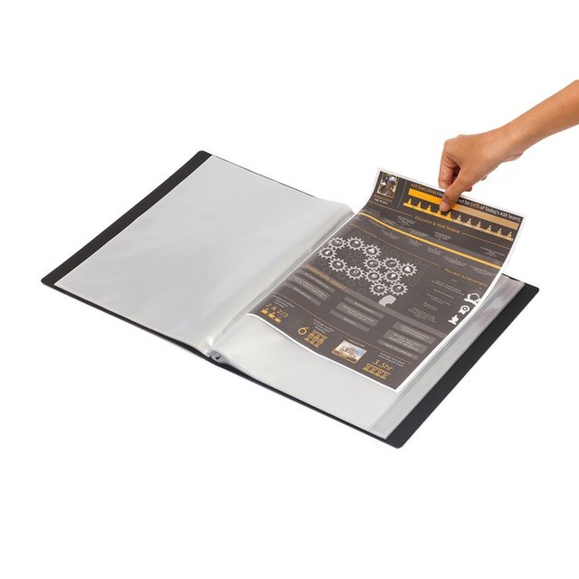 

[DD] map plastik dokumen keeper clear holder A3 folder file - portrait, 5 pcs