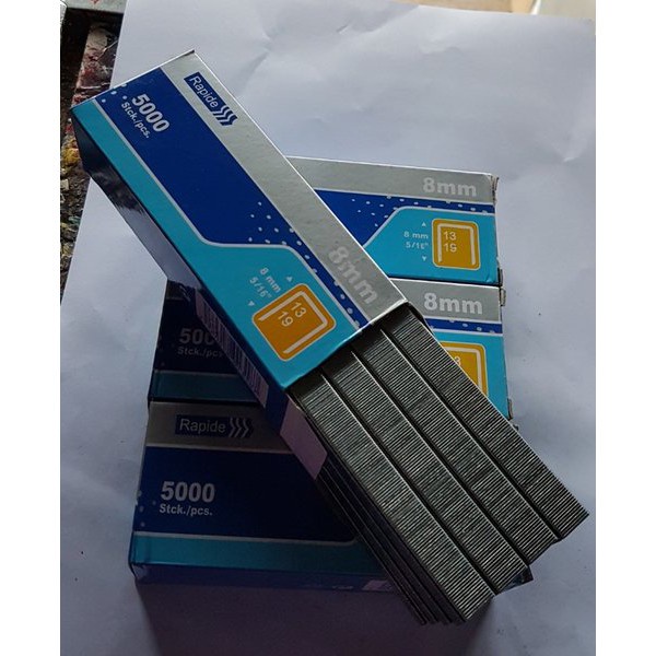 PROMO HARI INI!! ISI STAPLES - TEMBAKAN TANGAN - RAPIDE 13/8MM ISI 5000PCS