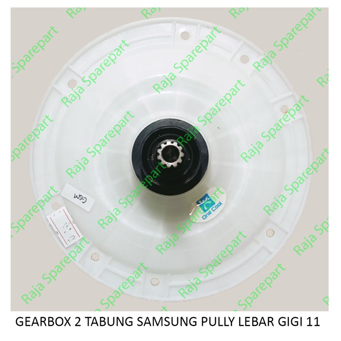 TERBARU Gearbox Mesin Cuci 2 Tabung Samsung Pully Lebar Gigi 11 GB27 HAFIN SPAREPART