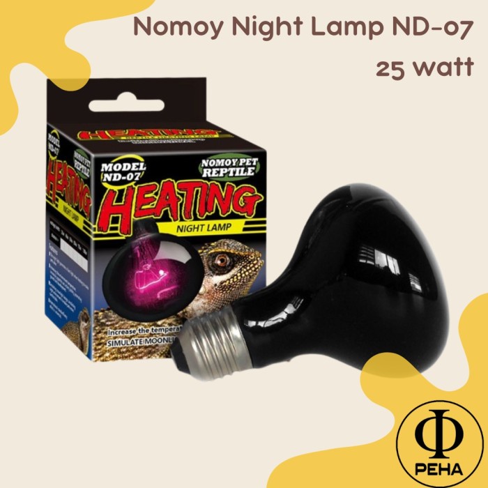 Nomoy Night Lamp Reptil Lampu Malam Reptil Nomoy ND07 25watt