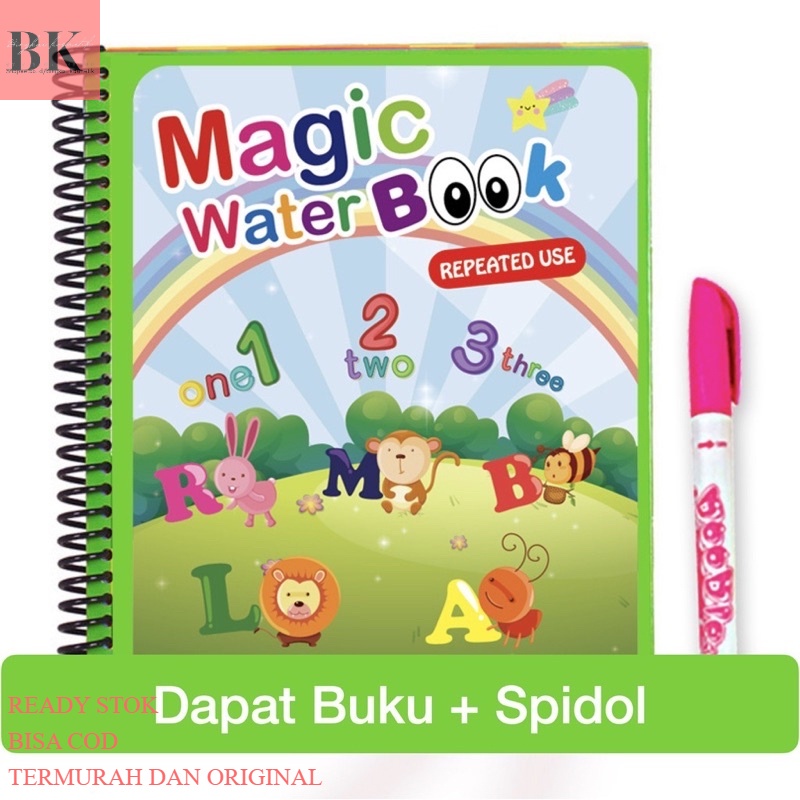 

MAGIC WATER BOOK PLUS PEN (BK)