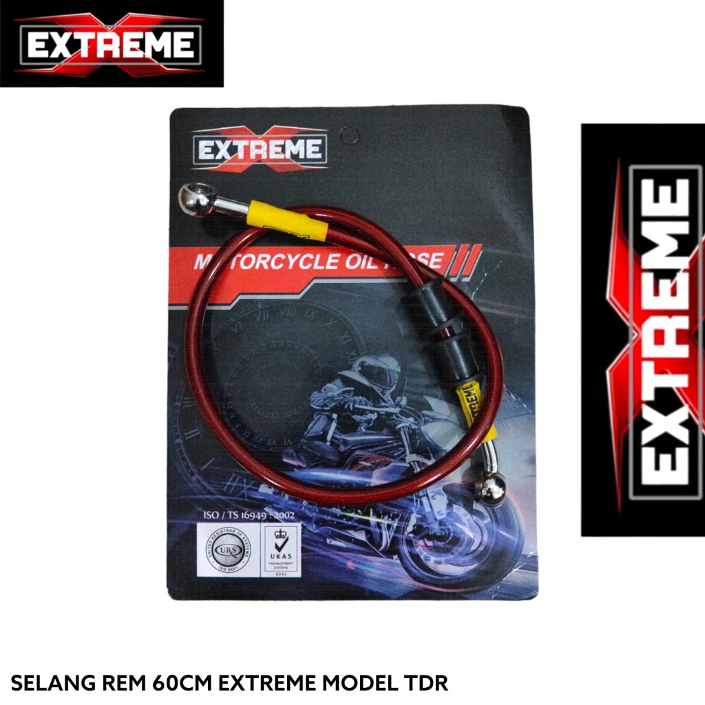 Selang Rem Extreme Original Ready Ukuran Depan &amp; Belakang Universal Semua Motor PJV