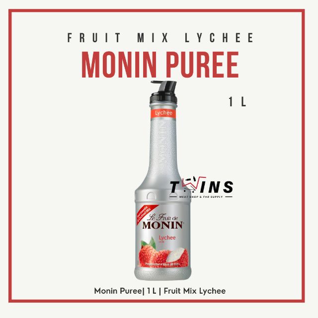 

MONIN PUREE - FRUIT MIX LYCHEE 1 LITER