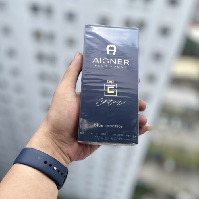 Aigner Blue Emotion EDT 100ml Man Original
