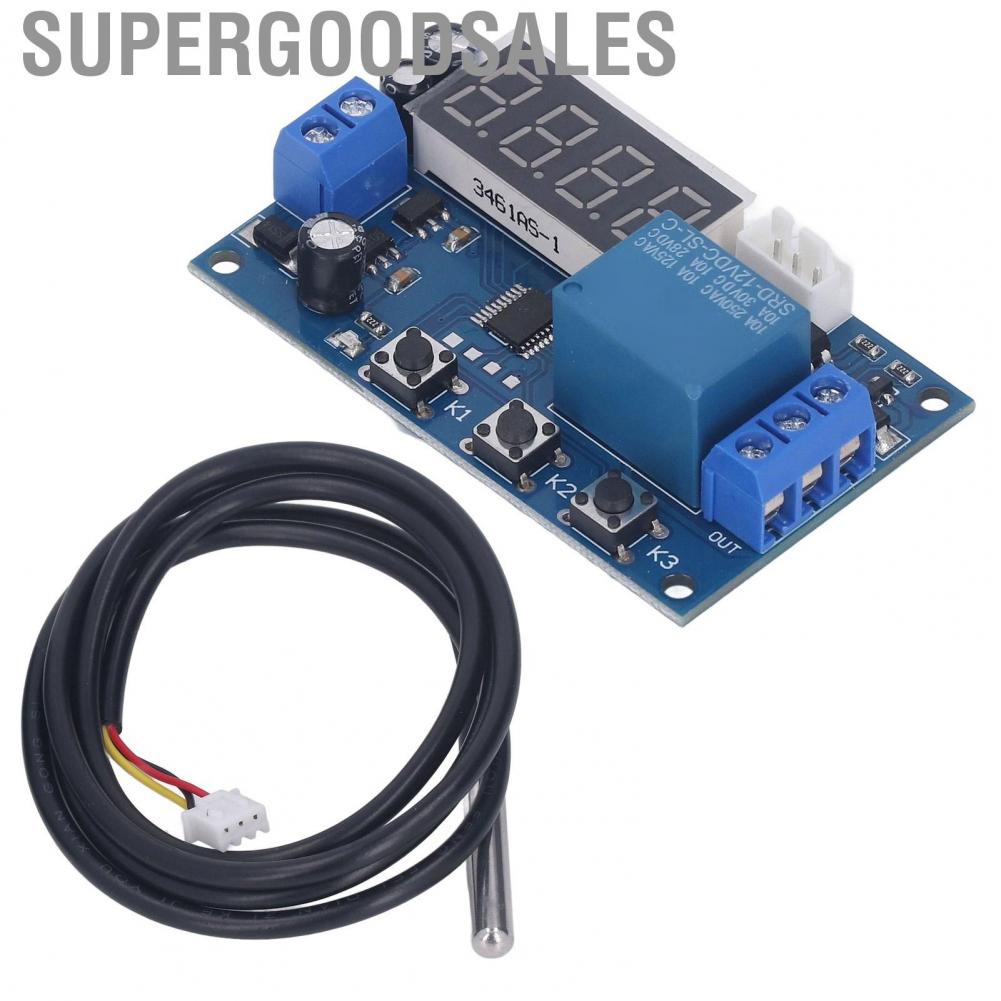 Supergoodsales Digital Temperature Control Board  Wide Voltage Operation PWM  Module 4 Wire Easy Installation for PC Alarm