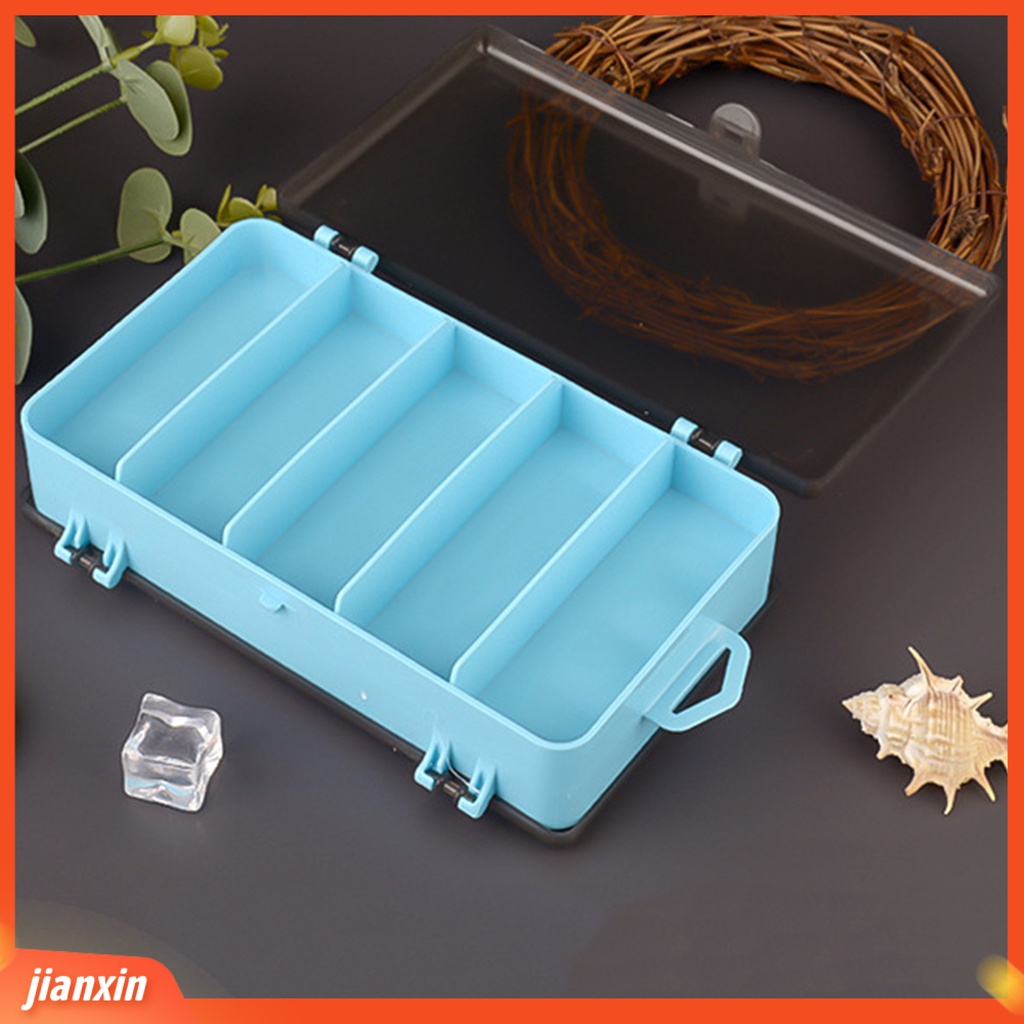 (In Stock) Kotak Umpan Reusable Double-side Portable Fishing Bait Case Perlengkapan Luar Ruangan Untuk Ikan Liar