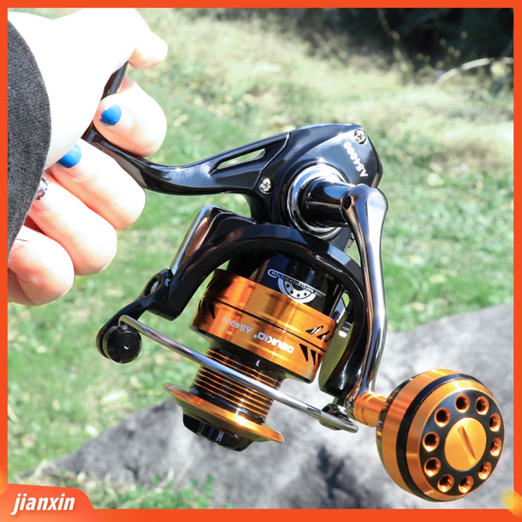 (In Stock) DEUKIO Roda Pancing Berputar Daya Hemat Ringan Metal Water Resistance Spinning Reel Fishing Tackle