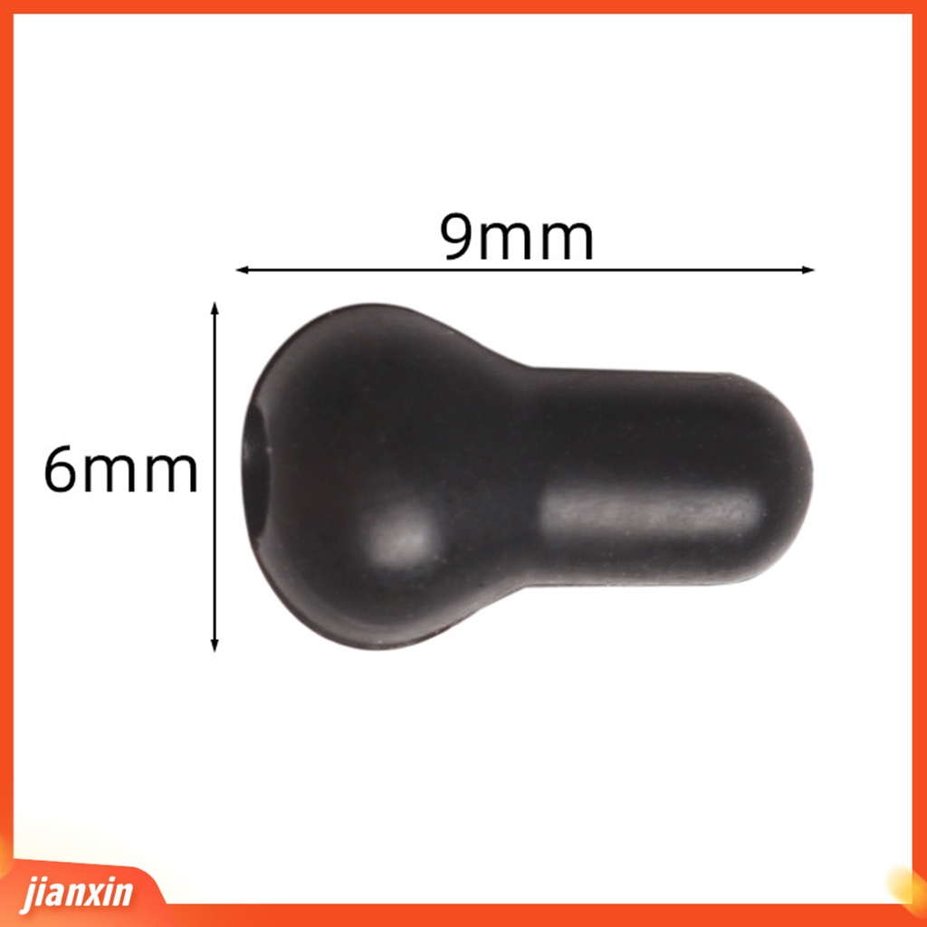 (In Stock) 100Pcs Manik-Manik Memancing Anti-Tabrakan Compact Ringan Manik-Manik Pancing Feeder Komponen Pengait Pancing Untuk Air Tawar