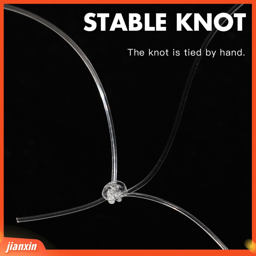 (In Stock) 5Pcs /Set Pengait Tali Ikan Manik Bercahaya Kait Tunggal Konektor Logam Tahan Aus Kait Tali Belut Untuk Angling