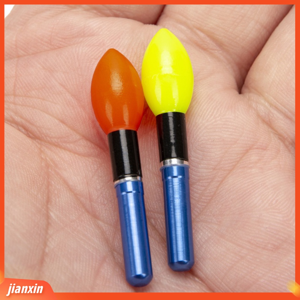 (In Stock) 2 Pcs Bercahaya Memancing Mengapung Tongkat Tahan Air Cahaya Tinggi Kecerahan Air Dalam Malam Alat Memancing Memancing Memancing Di Luar Ruangan