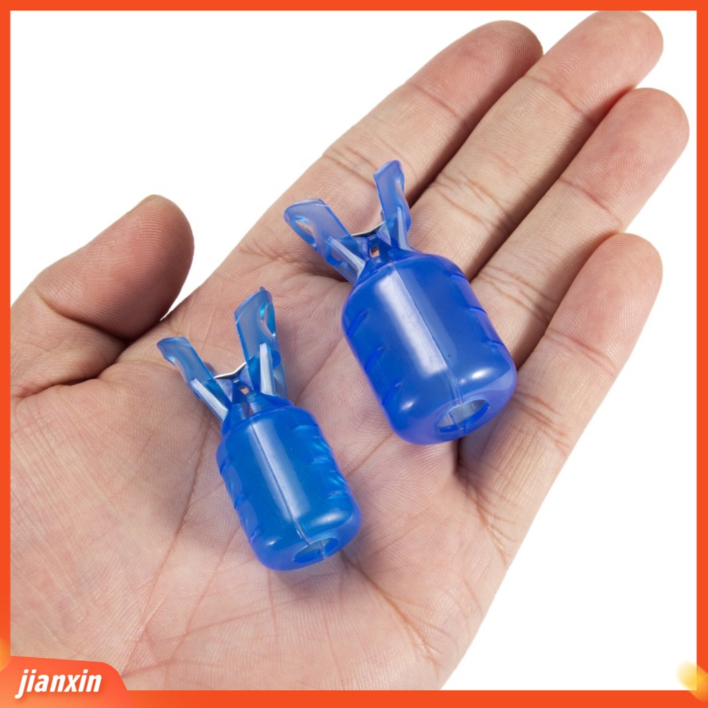 (In Stock) 10Pcs Penutup Pelindung Kait Ikan PVC Tahan Gores Portabel Tempat Penyimpanan