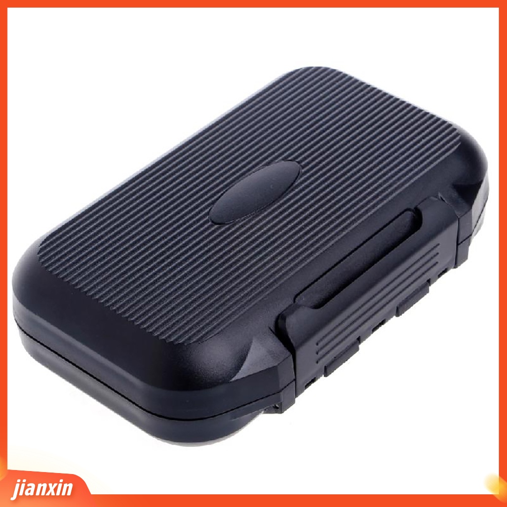 (In Stock) Umpan Pancing Portabel Case Tahan Air Tempat Penyimpanan Lalat Kotak Wadah Aksesori