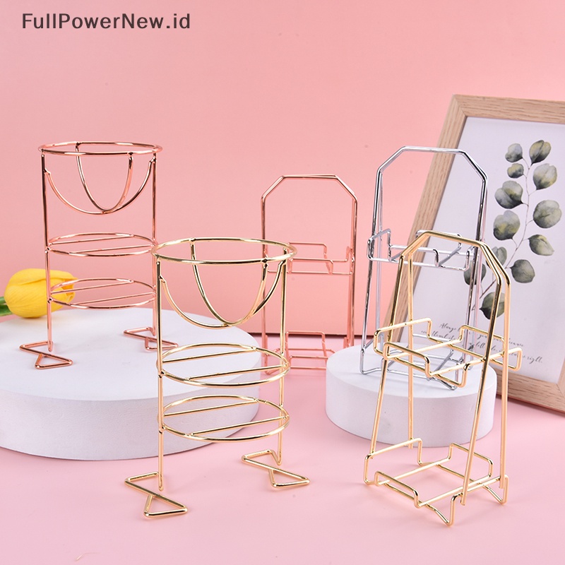 Power 1PC Blender Makeup Kecantikan Puff Penyimpanan Spons Telur Pengering Stand Holder Rak ID