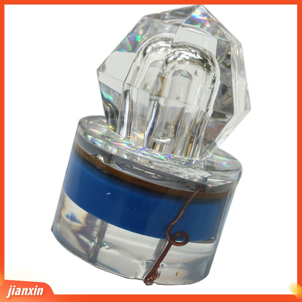 (In Stock) LED Deep Sea Underwater Diamond Berkedip Memancing Cahaya Cumi Strobo Umpan Lure