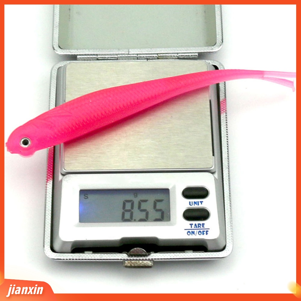 (In Stock) 10Pcs/ Lot Multicolor Plastik Lembut 3D Mata Lures 13cm Umpan Pancing Tackle Tools