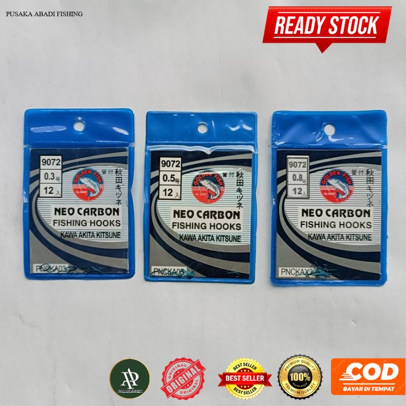NEO CARBON 9072 - Kail golden fish Neo carbon 9072 biru