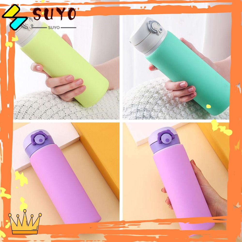 SUYO Penutup Botol Air Water Bottle Aksesoris Olahraga Cup Cover Silicone Anti Slip