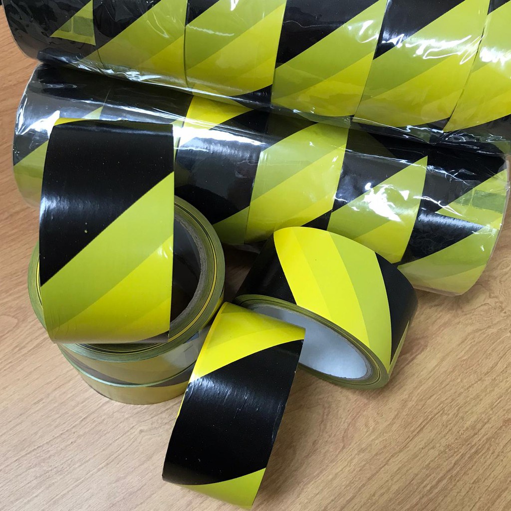 PROMO UNTUKMU!! Barricade Tape/Police Line Tanpa Lem 4,8 cm x 100 m