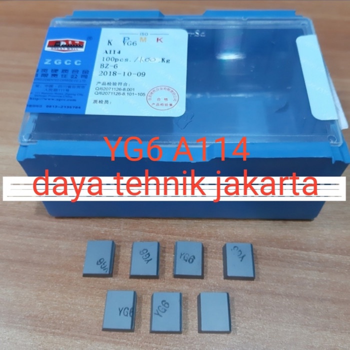 pahat widia YG6 A114 - betel widia - betel widia - tip widia yg6 dt yg6