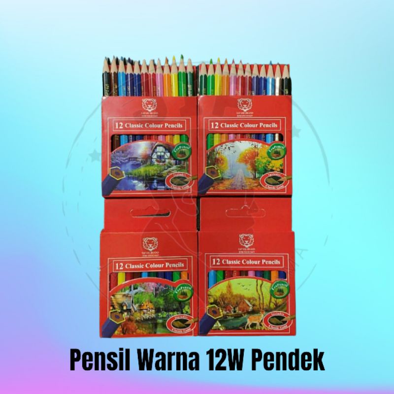 

Pensil Warna 12 Safari Pendek Pencil Colour 1 (set) 3