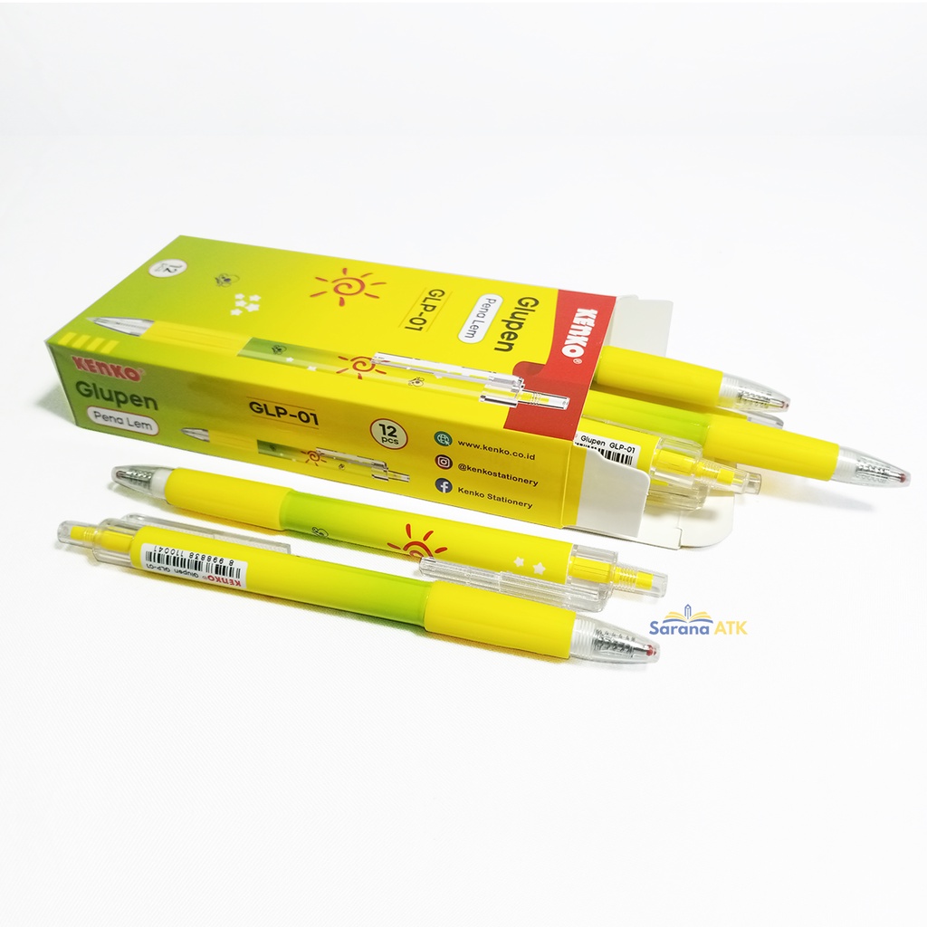 

KENKO - Glue Pen Pena Lem Cair GLP-01 Lem Kertas - Pcs