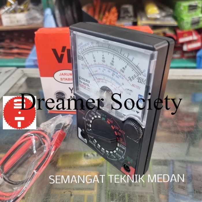Berkualitas YX-360TRN MULTITESTER MULTI TESTER METER ANALOG BUZZER VISERO YX 360 VFK609