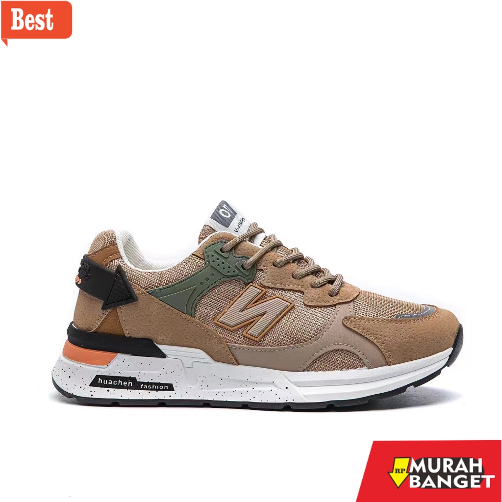 Sneakers pria terbaru- PBT Sepatu Sneakers Pria  Sepatu Olahraga Pria Sepatu Import- Kasual Cowok ke