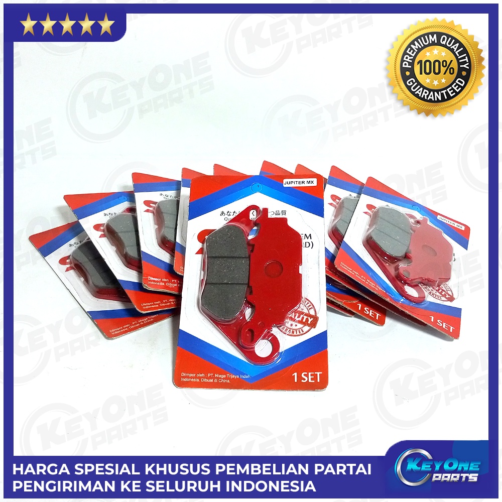 GROSIR 10 SET DISCPAD KAMPAS REM CAKRAM JUPITER MX MIO J SPORTY SMILE VIXION XEON FINO DISPAD ORI ME