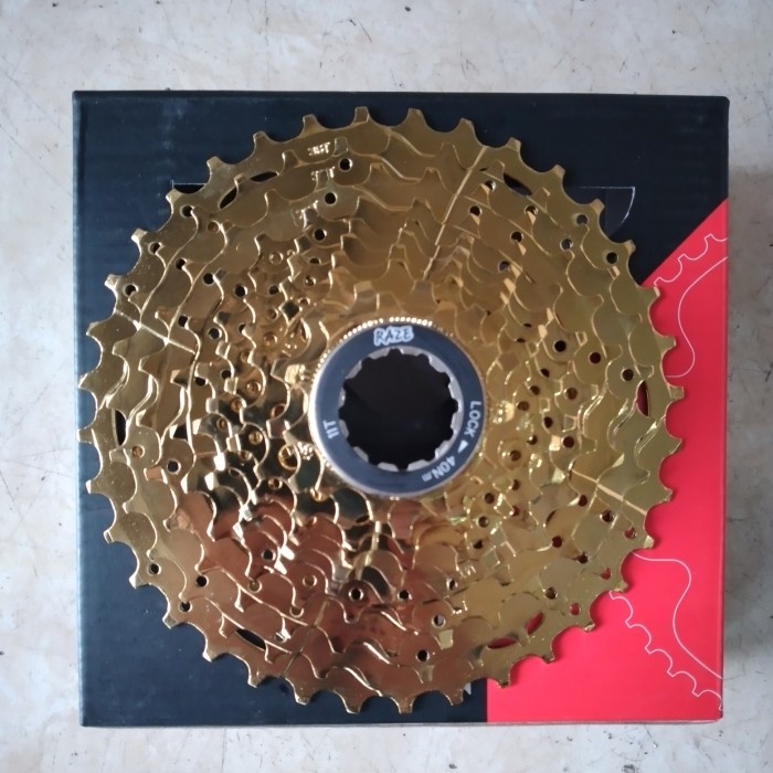 Sprocket Sproket 10 Speed 11-36T Raze Gold - Cassette 11-36 10Speed