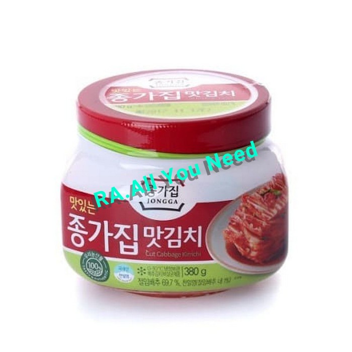

Ready -Kimchi siap saji - mat kimchi jongga / chongga 380gr halal