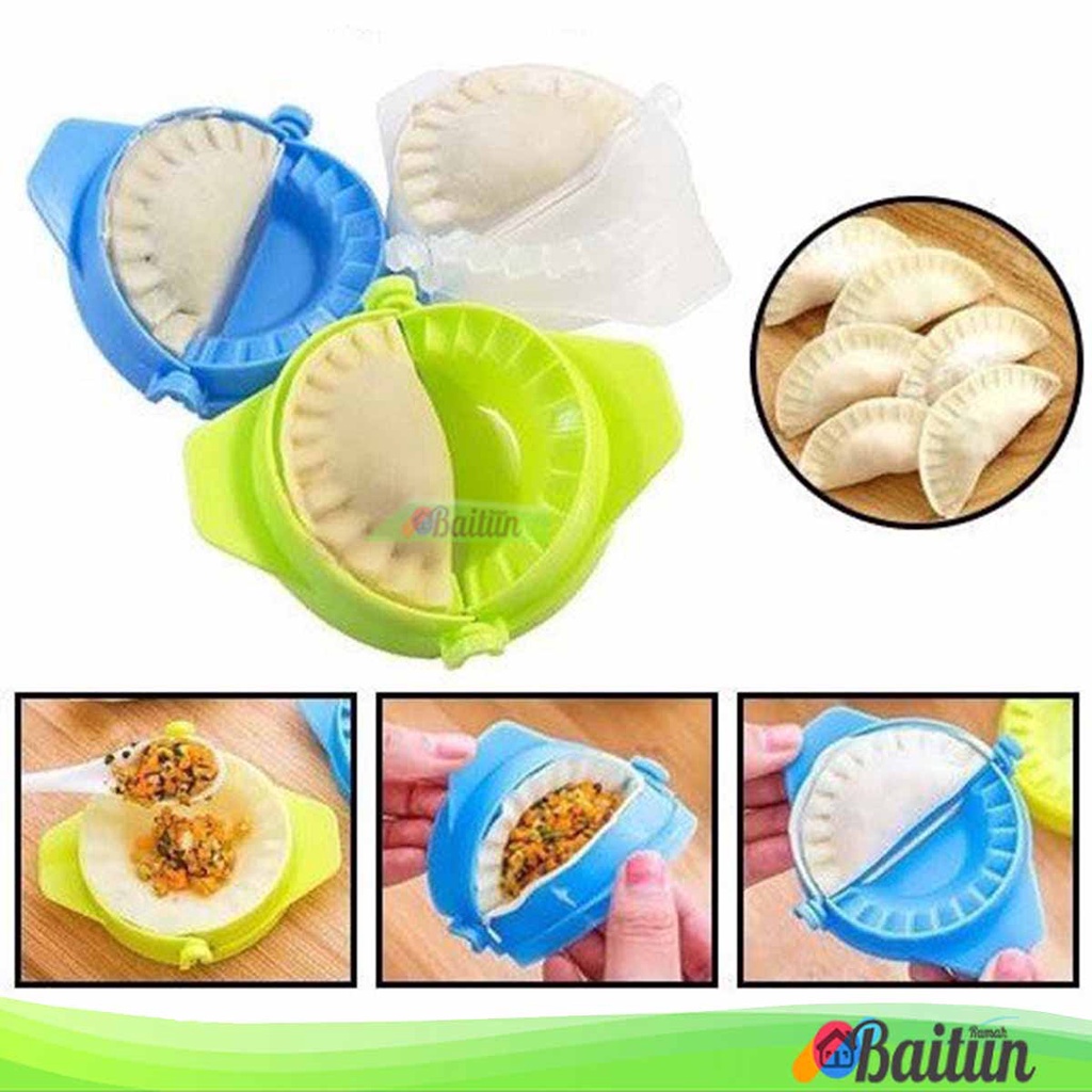 Baitun Cetakan Kue Pastel Plastik / Alat Cetakkan Membuat Gorengan Kue Isi Besar Kecil Sedang / Penc