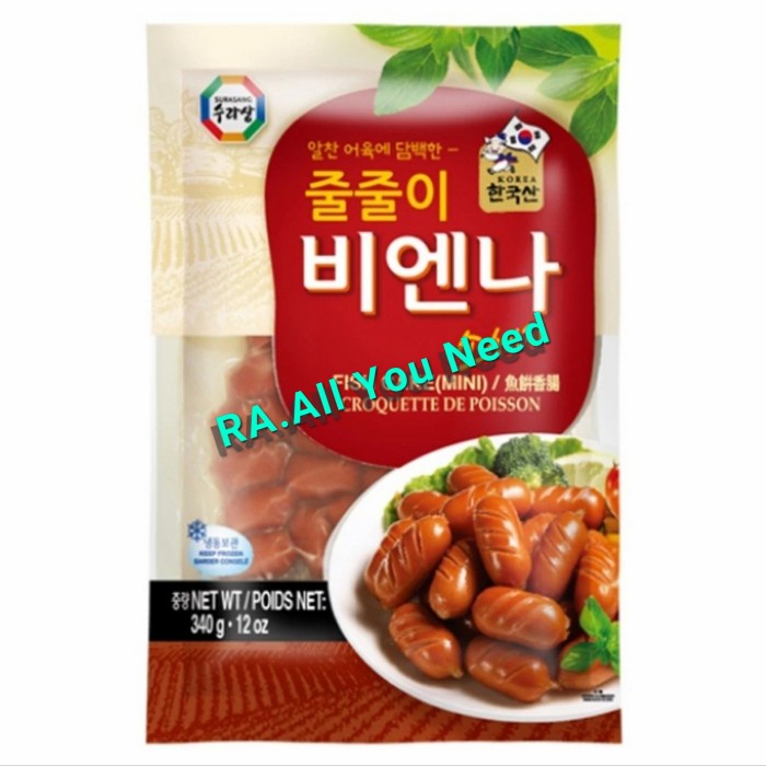 

Surasang Fish Cake Mini Sausage 340 gram