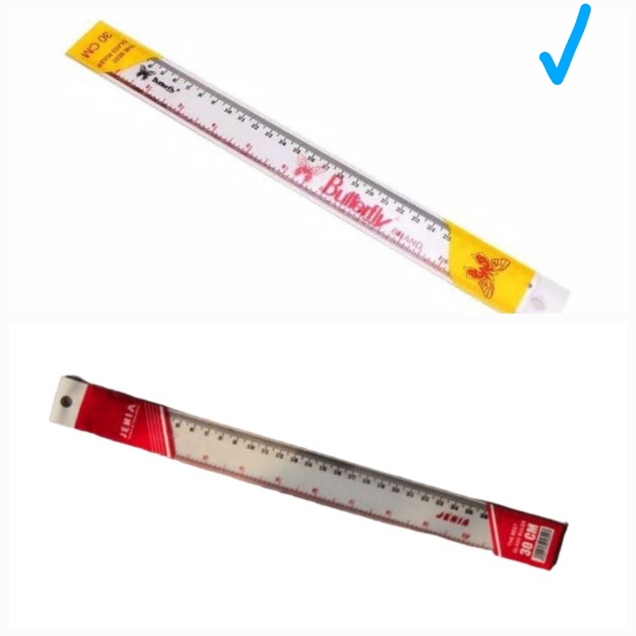 

selusin penggaris garisan mistar 30 cm -