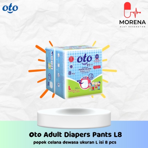 OTTO - Pampers Celana Orang Tua Otto Ukuran L isi 8