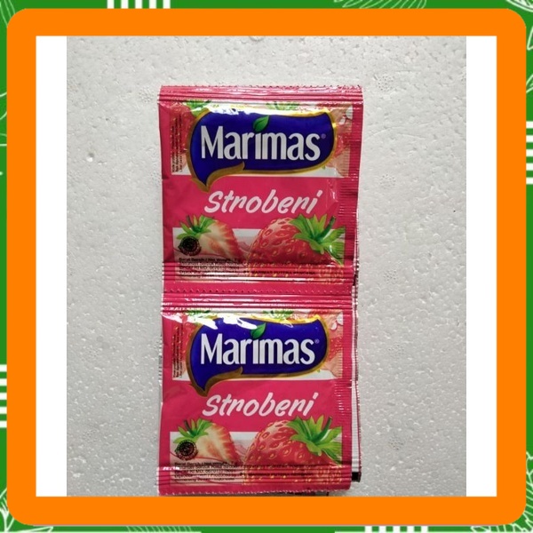 

Marimas sachet 7 gram Gula asem Jeruk Mangga Strawberry Cincau Sirsak Jeruk nipis Best Seller