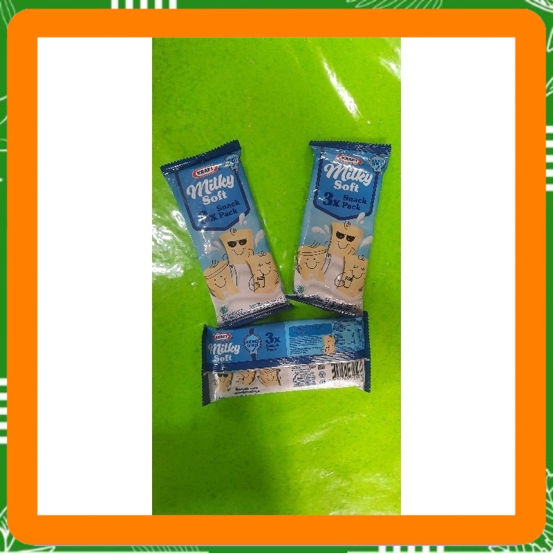 

Keju kraft milky soft 3x snack pack 90 gram Best Seller