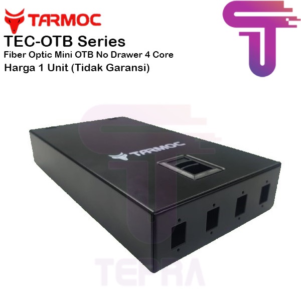 Tarmoc Fiber Optic mini OTB 4 Core SC | Roset FO Besi 4C Kosongan