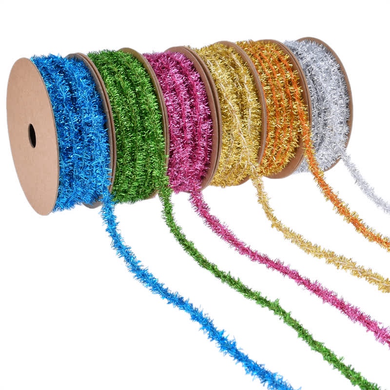 

1 ROLL Pita Glitter Natal 0,8cm - Aksesoris Ribbon Christmas PS113