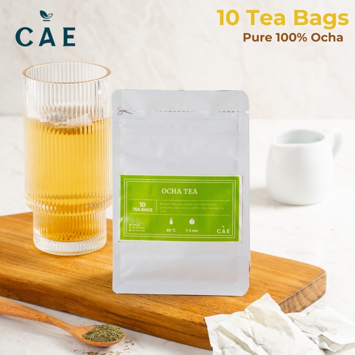 

OCHA 10 TEA BAGS Teh Hijau Jepang Dried Kering Alami Pure Organik