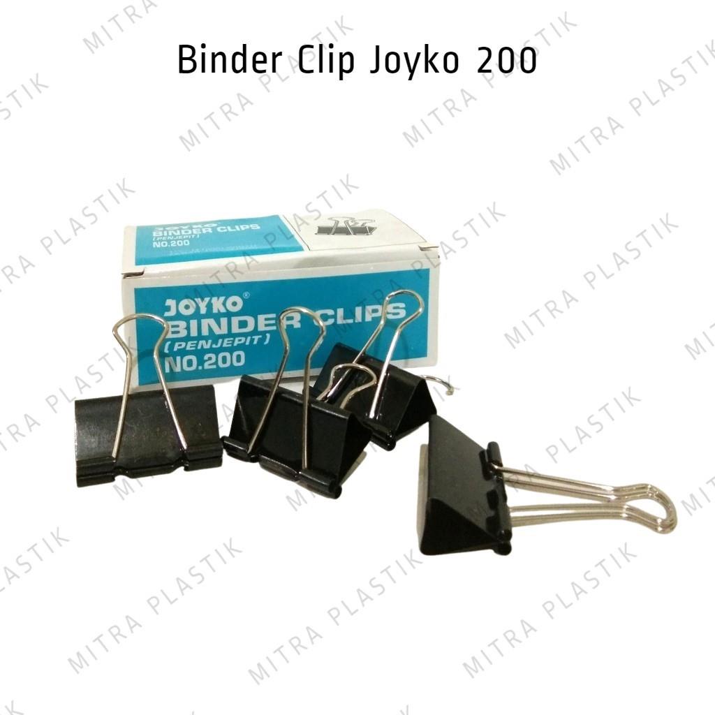 

Binder Clips Joyko Binder Clips No 200 Penjepit Kertas Besar Paper Clip Besar Paper Clip Hitam