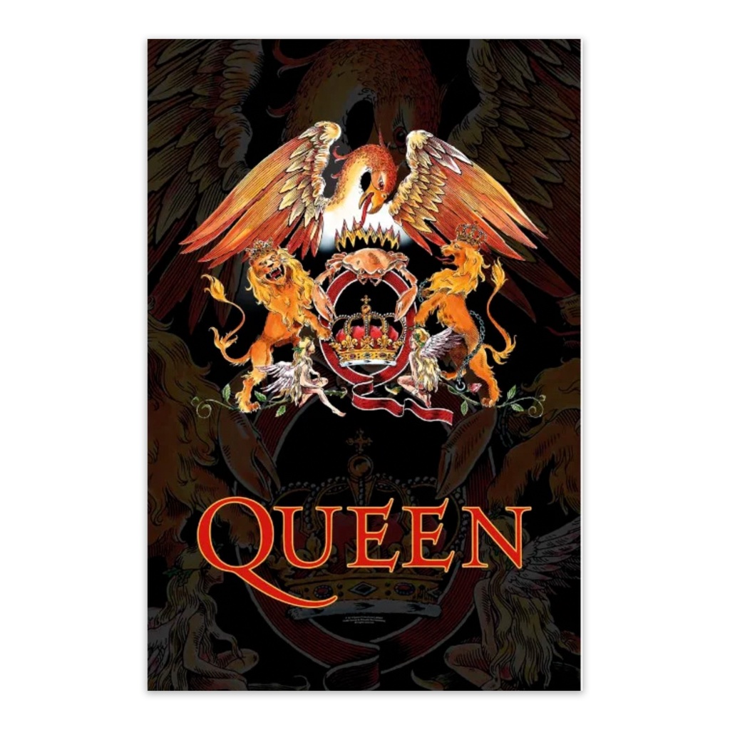 

Queen - Crest Textile Poster