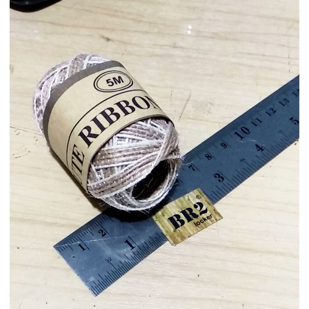 

Pita Tali Rami / Tali Goni 1 roll lebar 7 mm - 5 meter -1 pcs