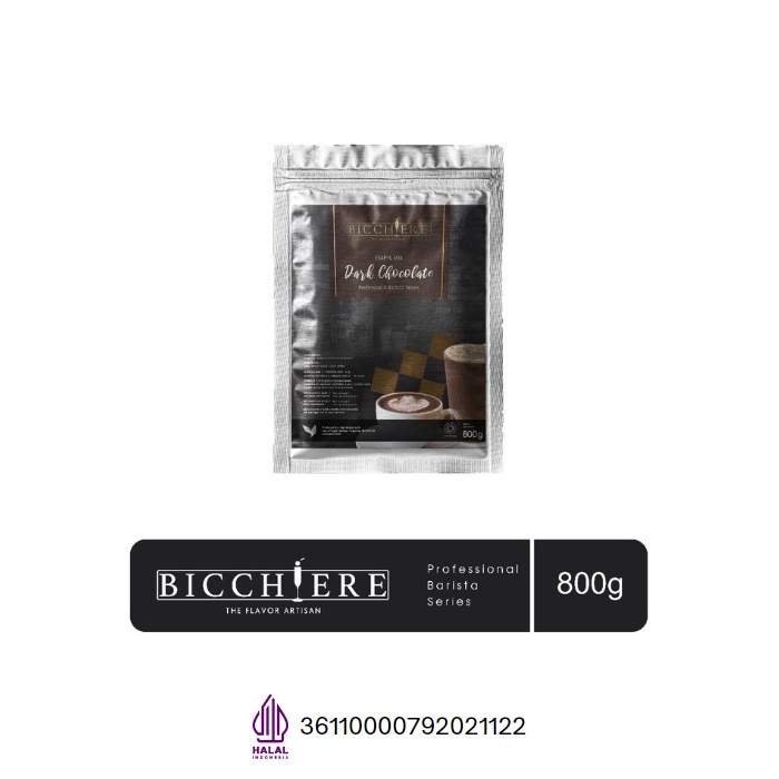 

Bubuk Minuman Dark Chocolate Premium Bicchiere 800g