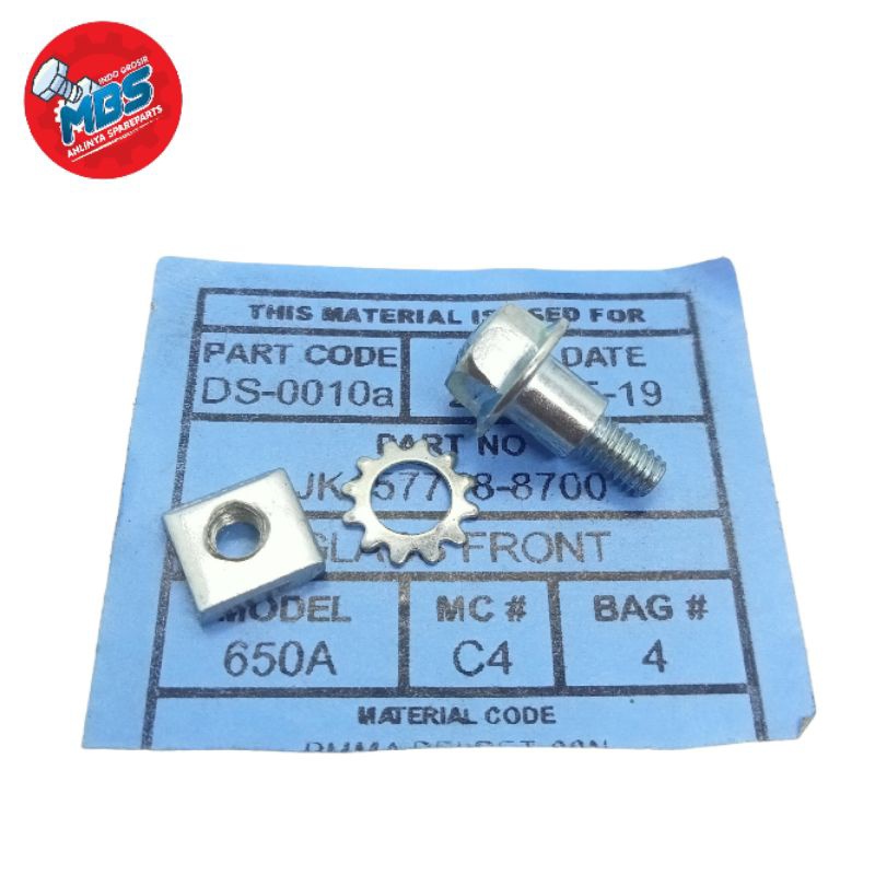 

fm12 BAUT REPLEKTOR STELAN LAMPU DEPAN MUR KOTAK HONDA BEAT SUPRA GRAND KARISMA DLL