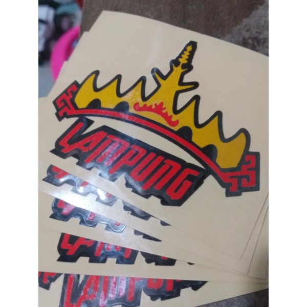 

Sticker Cutting Lampung,Stiker lampung,Stiker lampung new season dua,Stiker lampung desain terbaru.1pcs