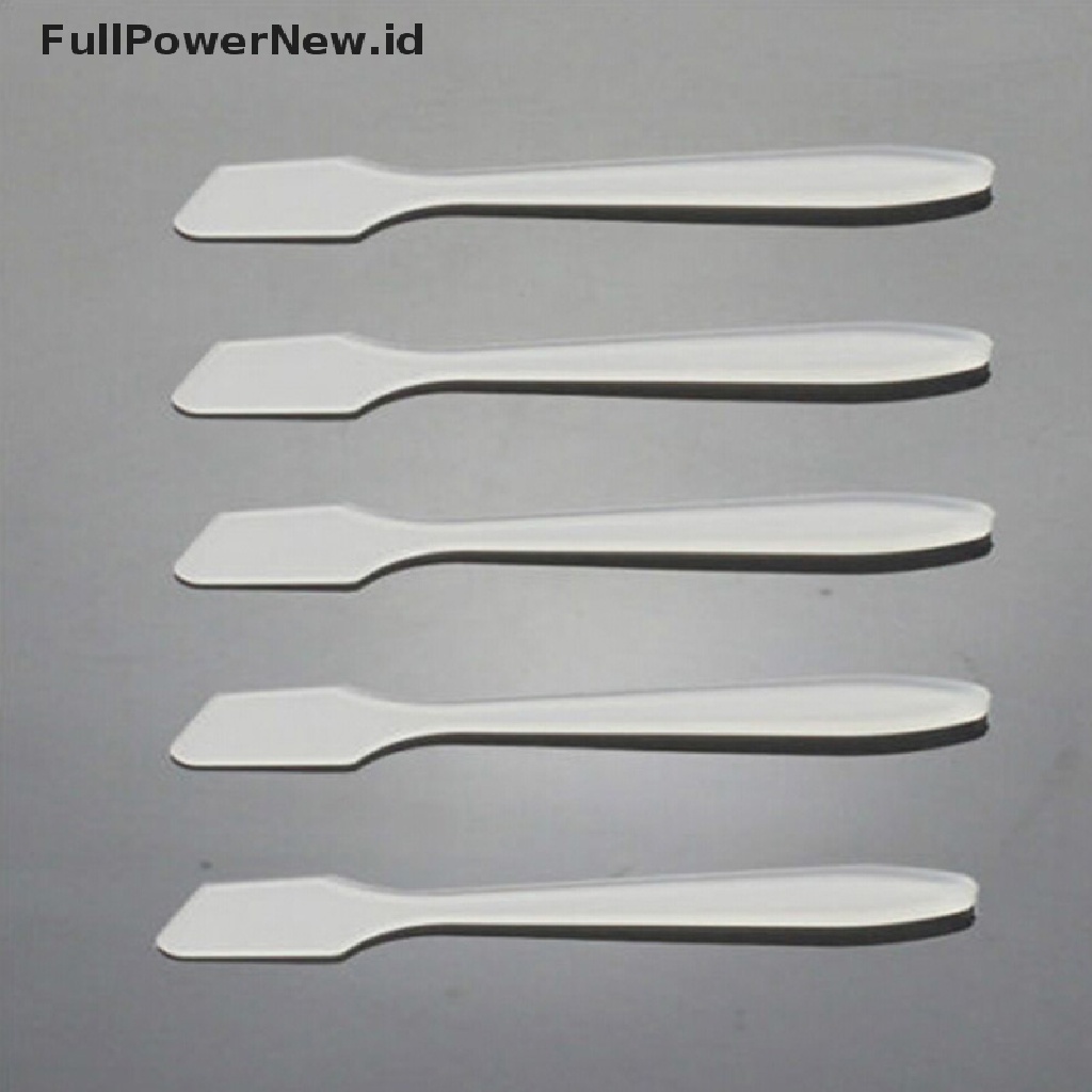 Power Sendok Plastik Untuk Cream Mixing Spatula Spoon Stick Makeup DIY Tools Aksesoris ID