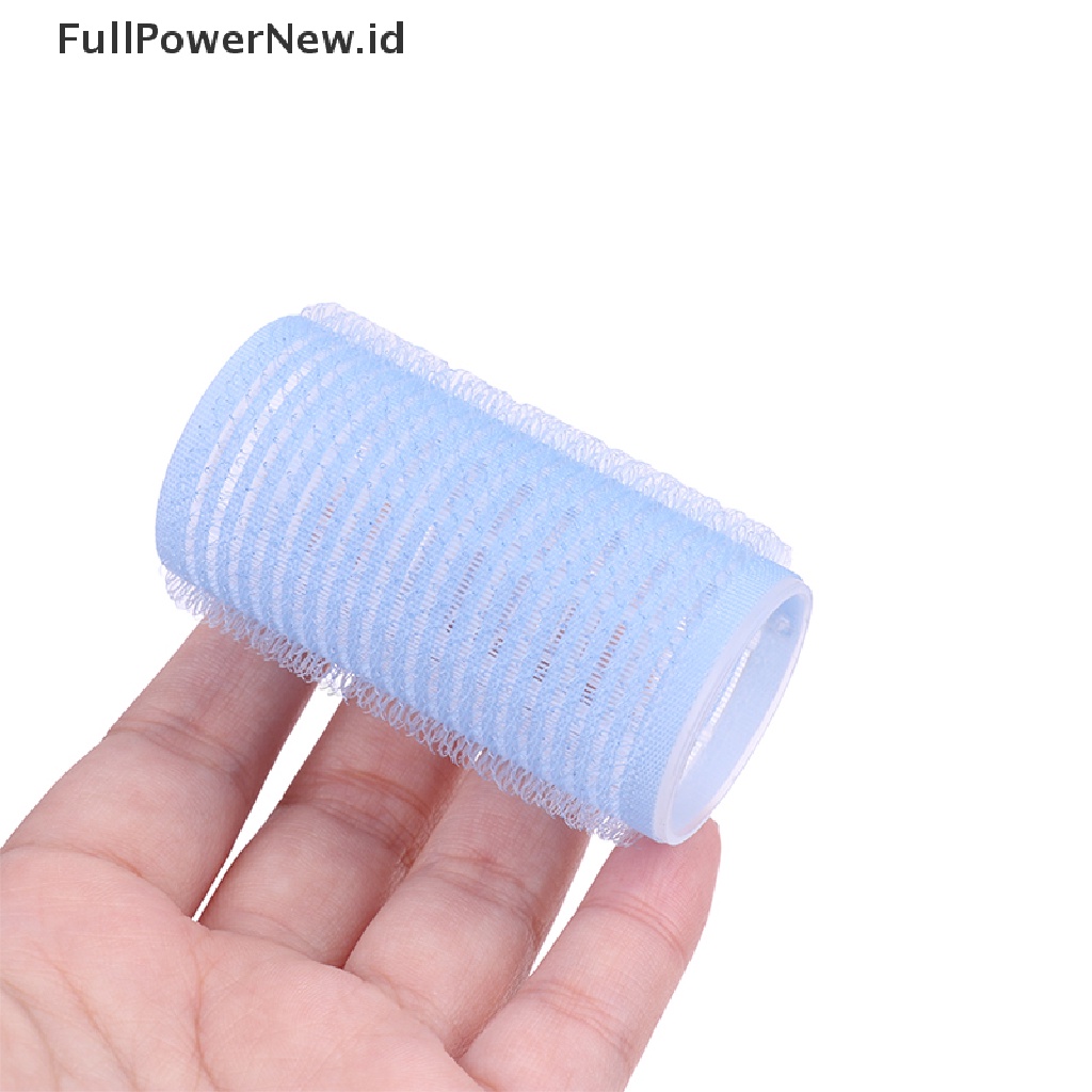 Power 6Pcs Rol Rambut Self Grip Cling Beda Ukuran DIY Hairdressing Hair Curlers ID