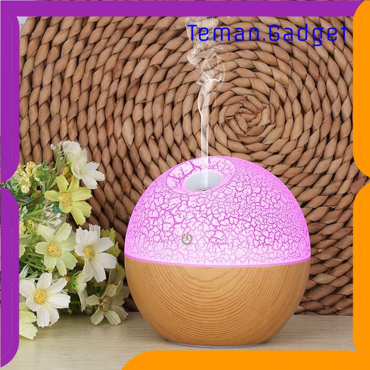 TG - ART Taffware HUMI Air Humidifier Ultrasonic Aromatherapy RGB Light 130ml - J-008