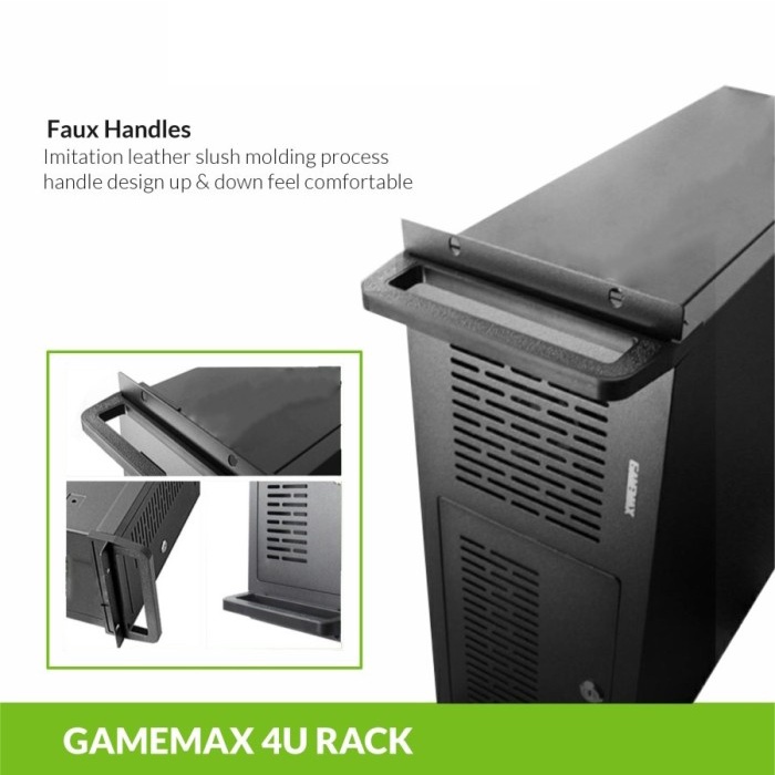 Casing GameMax 4U Rackmount Server 4U Industrial PC Case